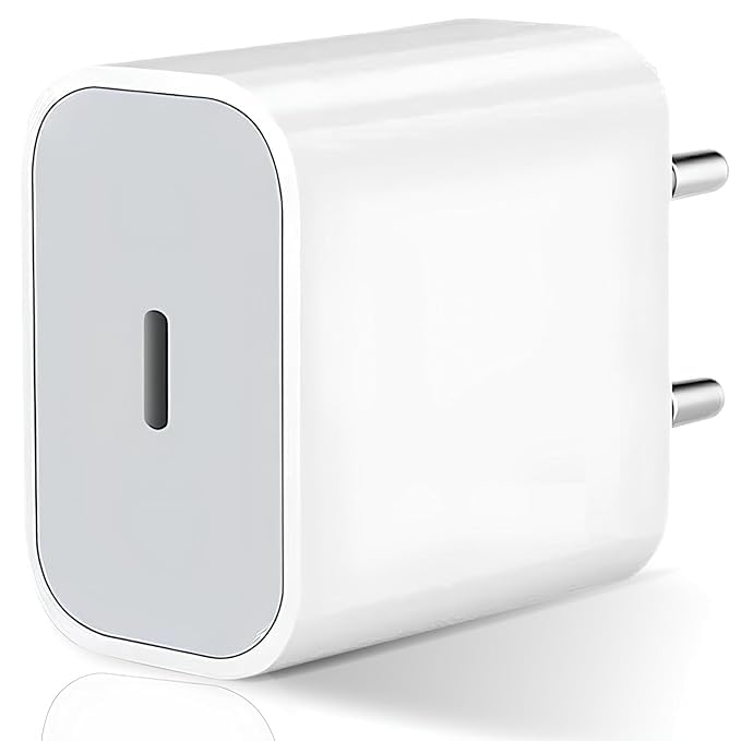 20W USB-C Fast Charger with Type-C to Lightning Cable | Fast Charging Adapter for iPhone & iPad