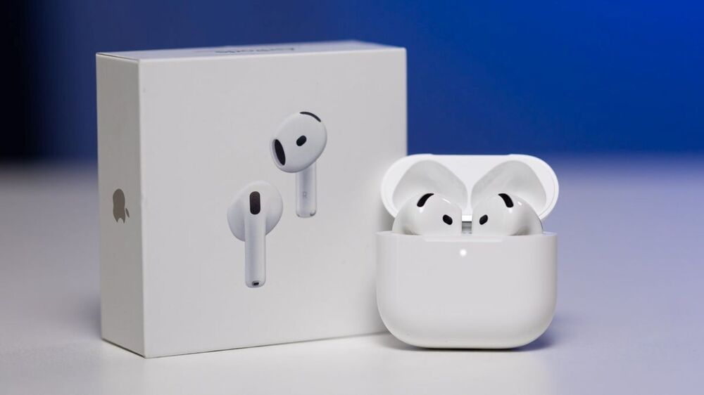 AirPods 4th Gen with Active Noise Cancellation – White